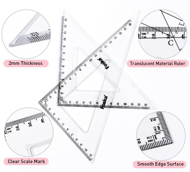 Transparent Ruler Measuring Tool