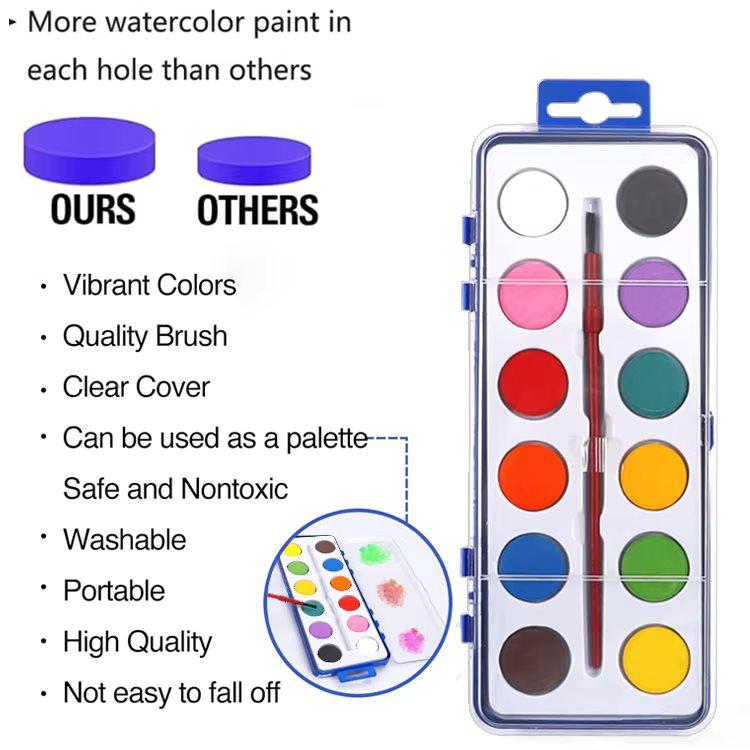 Safe Watercolor Paint sets