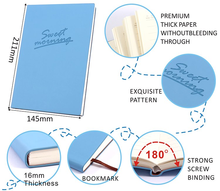 A5 Hardcover Lined Notebooks