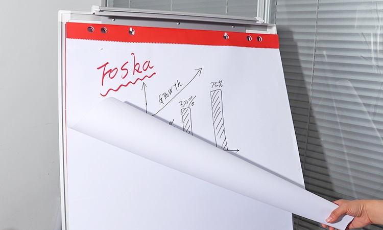 easy tear off flip chart paper