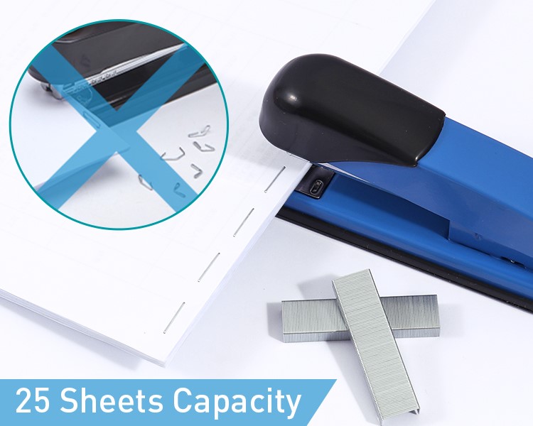 25 Sheets Paper Capacity Staple