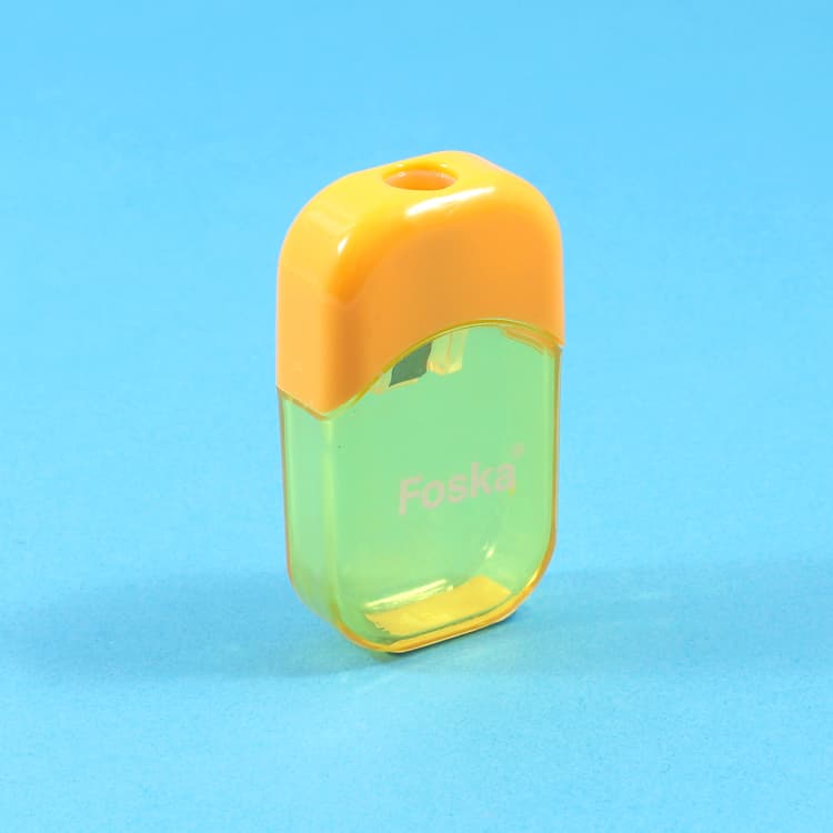 yellow pencil sharpener