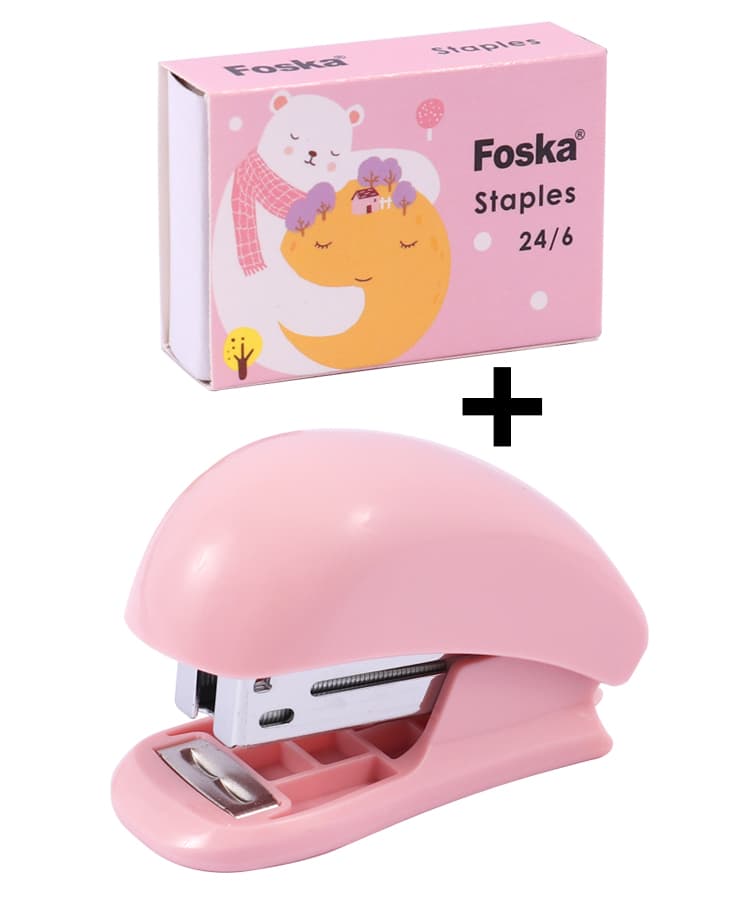 pink mini stapler