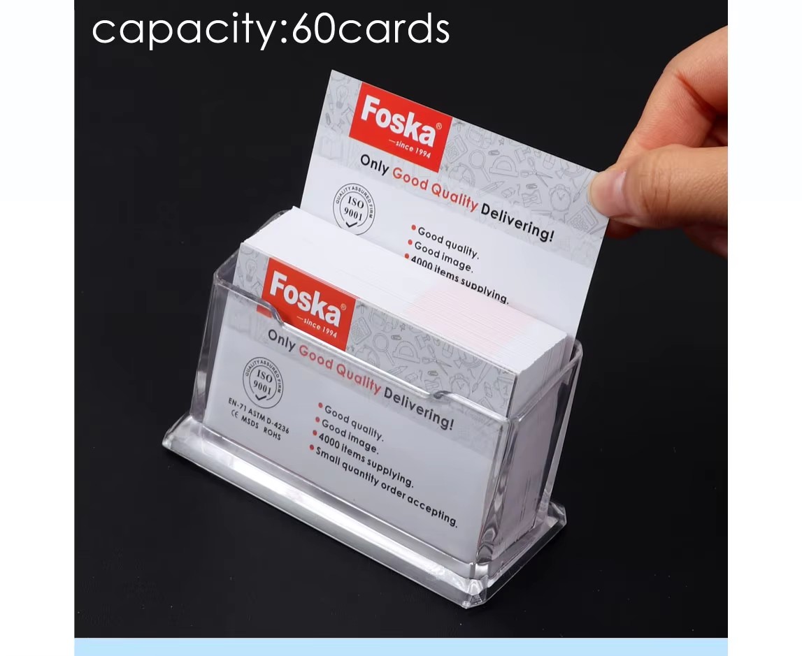 plastic card case for office