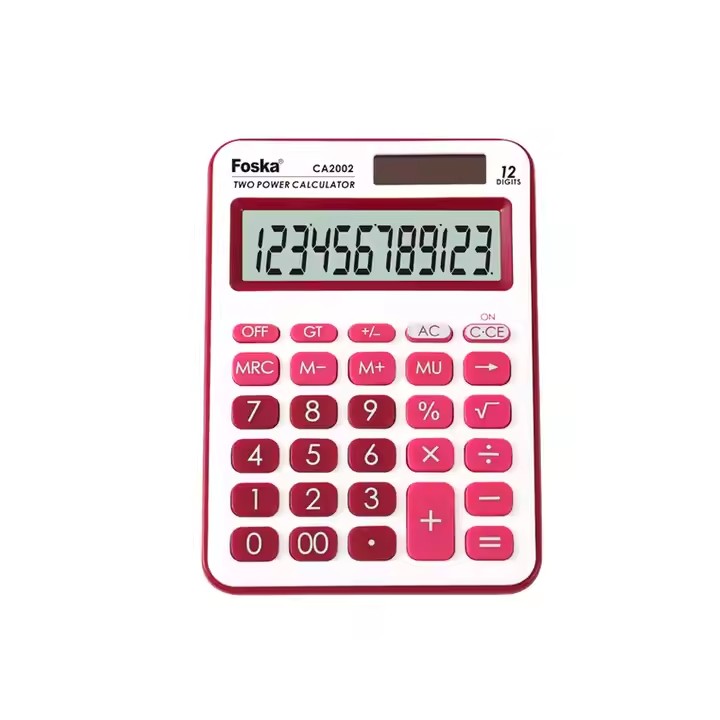 12 Digits Solar Energy Calculator