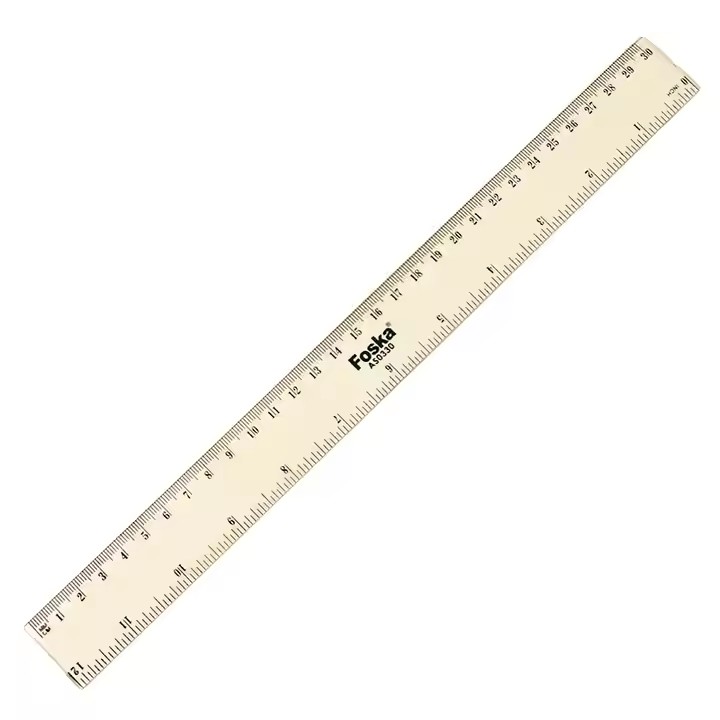30cm straight ruler