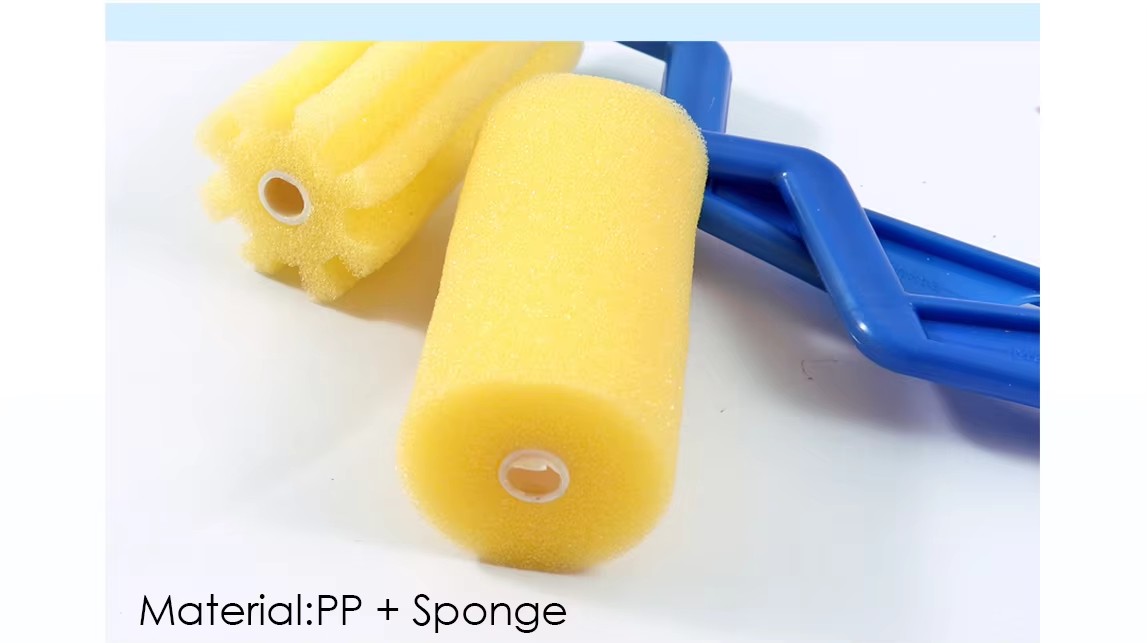 4 Sets of Small Eva Sponge Brushes