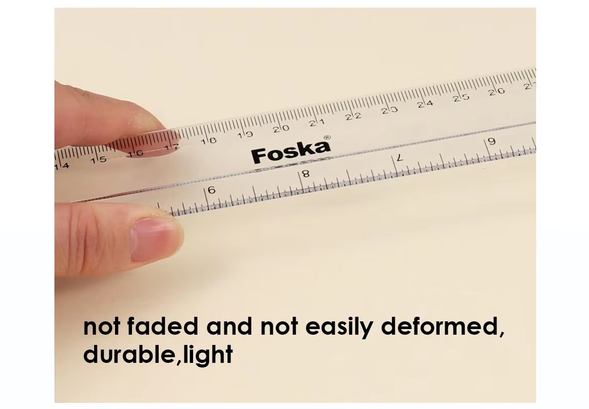 Plastic Straight clear Scale Ruler
