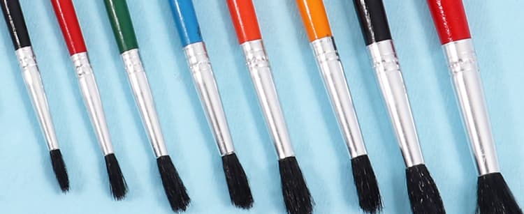 Wool Bristle artish brush