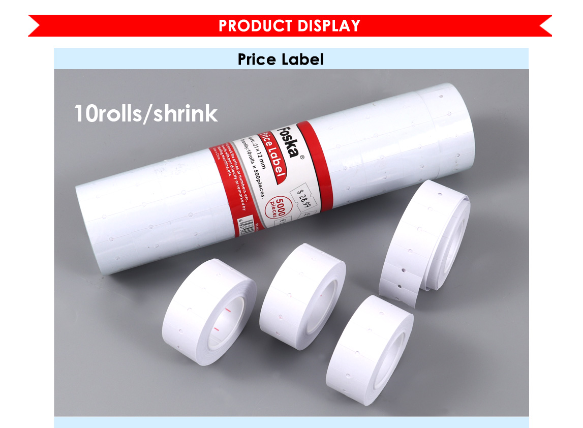 Adhesive Price Label
