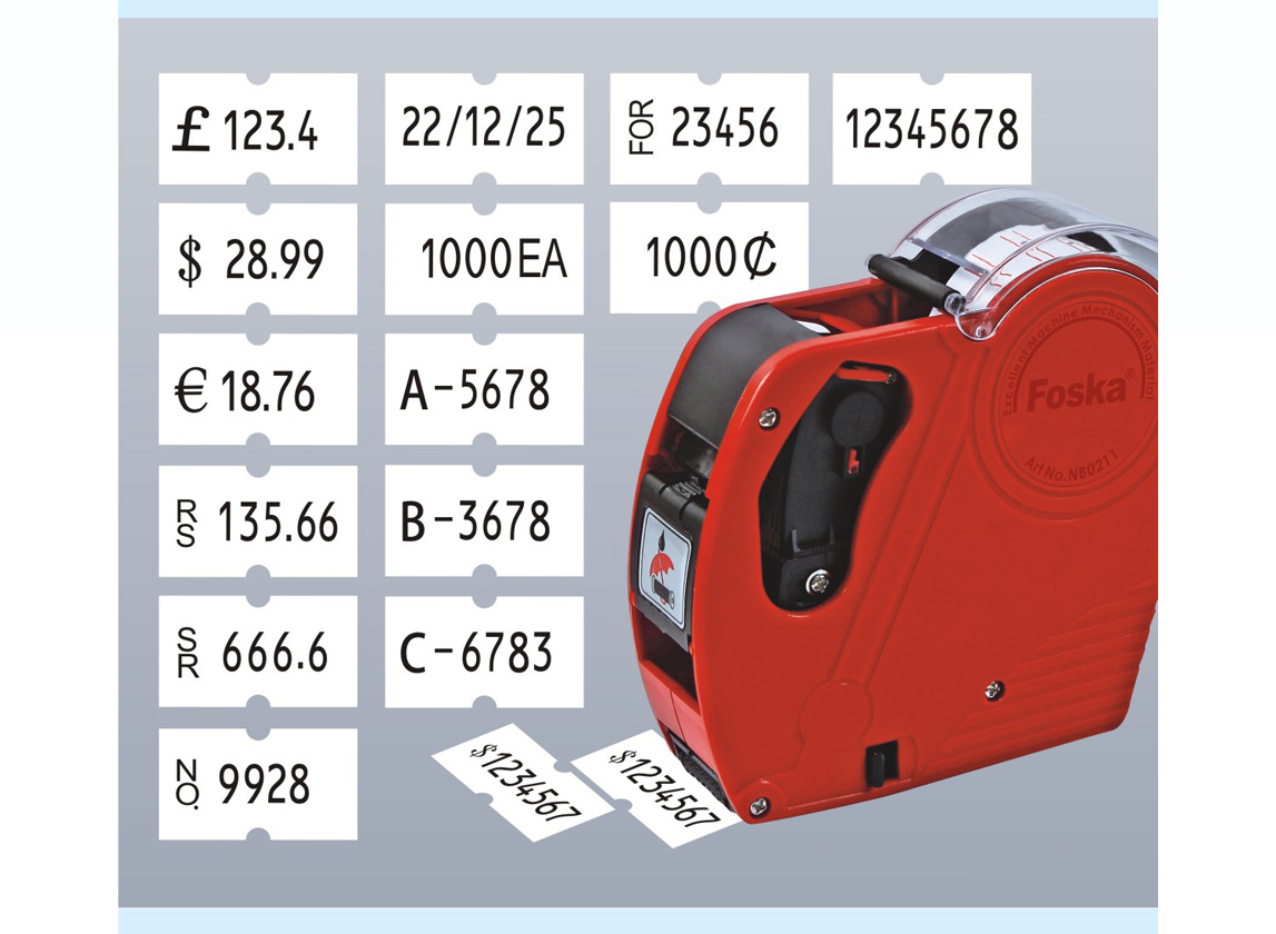 adhesive blank price label 