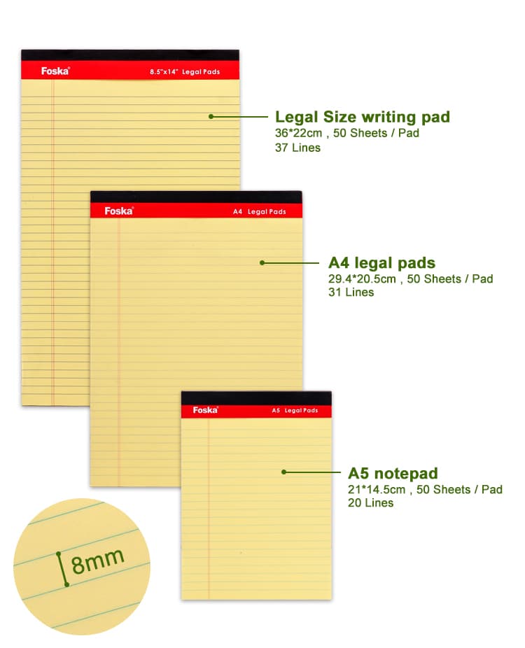 A4 notebook