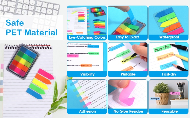 Adhesive PET Index Marker