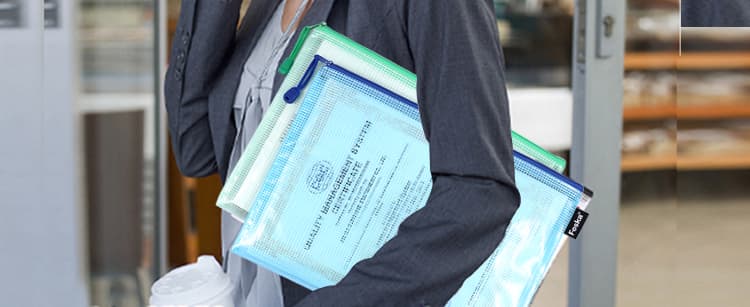 File Storage Zipper Bag