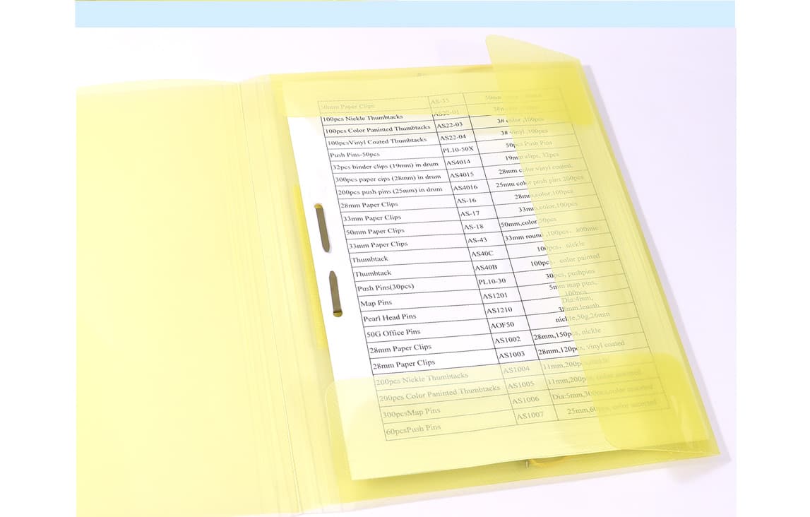File Folder with Band
