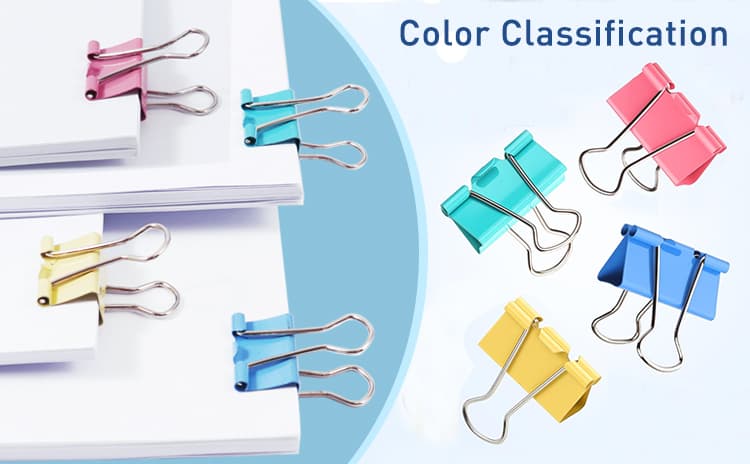 Colorful Binder Clips Colorful Binder Clips