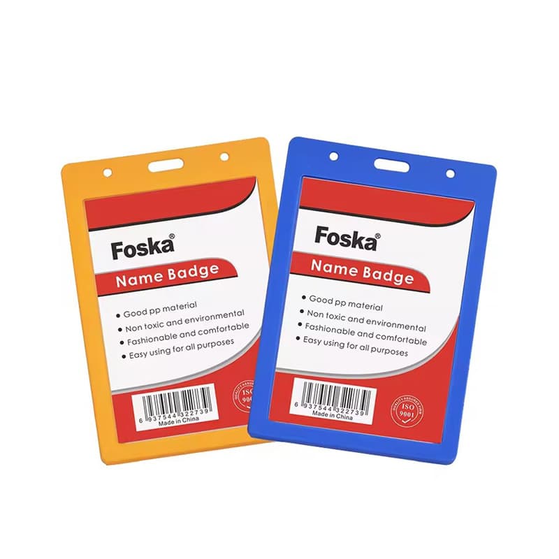 Plastic Pvc Name Tag