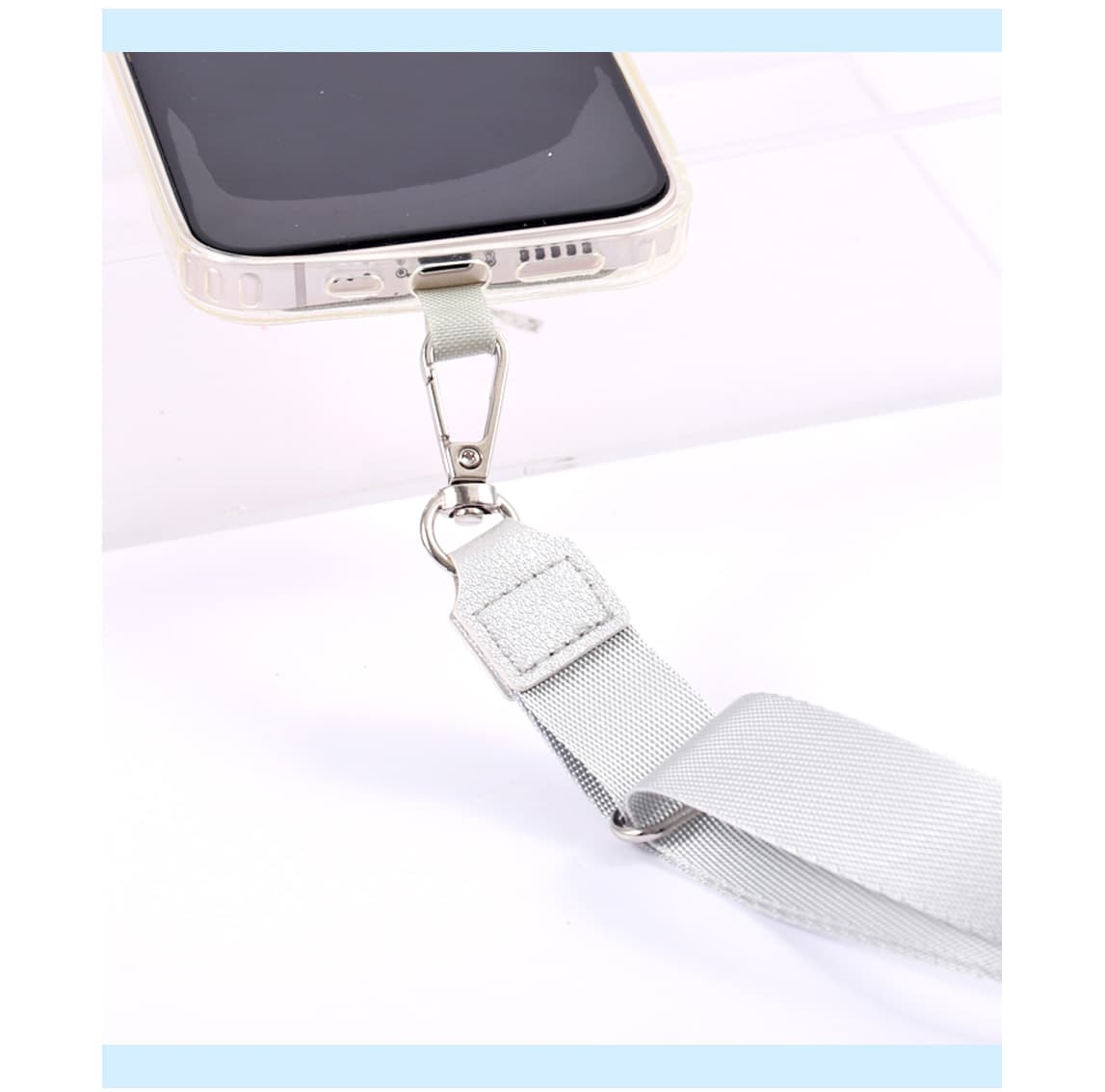 Grey Phone Lanyard Grey Phone Lanyard