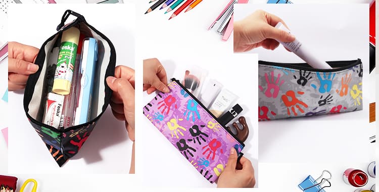 PVC Sttaionery zipper bag