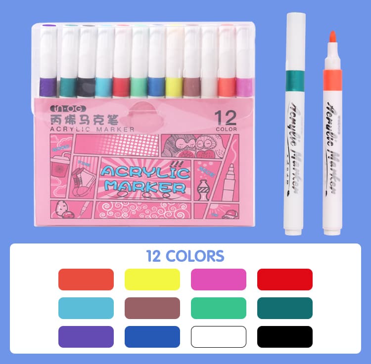 Water-based Acrylic Markers