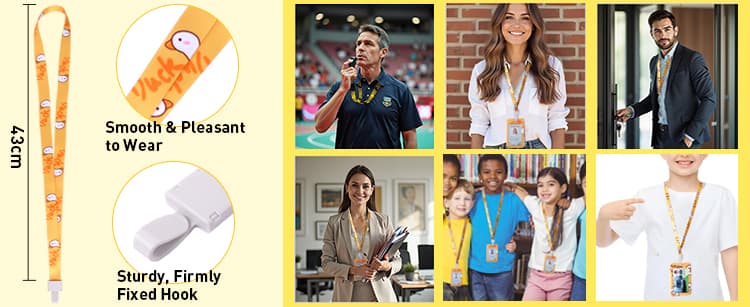 Cartoon Name Badge Holder Cartoon Name Badge Holder