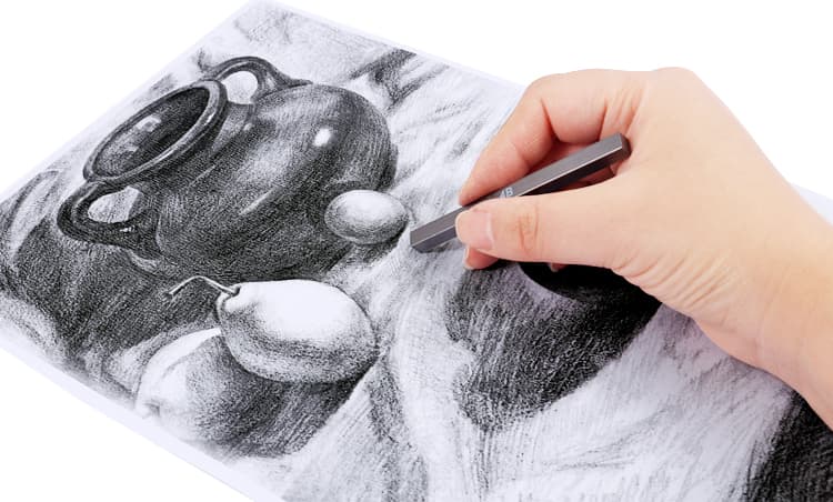 6 Pieces Compressed Graphite Stick