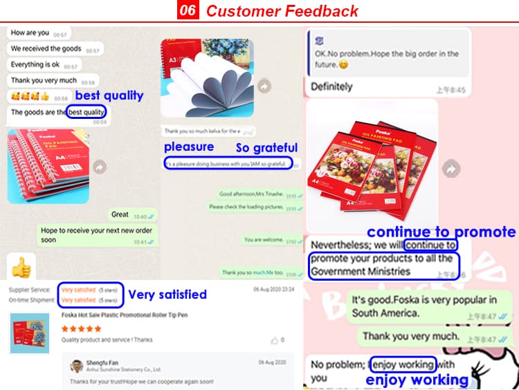 Feedback for Oil Painting Pad