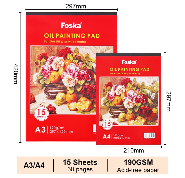Vertical Oil Painting Pad Vertical Oil Painting Pad