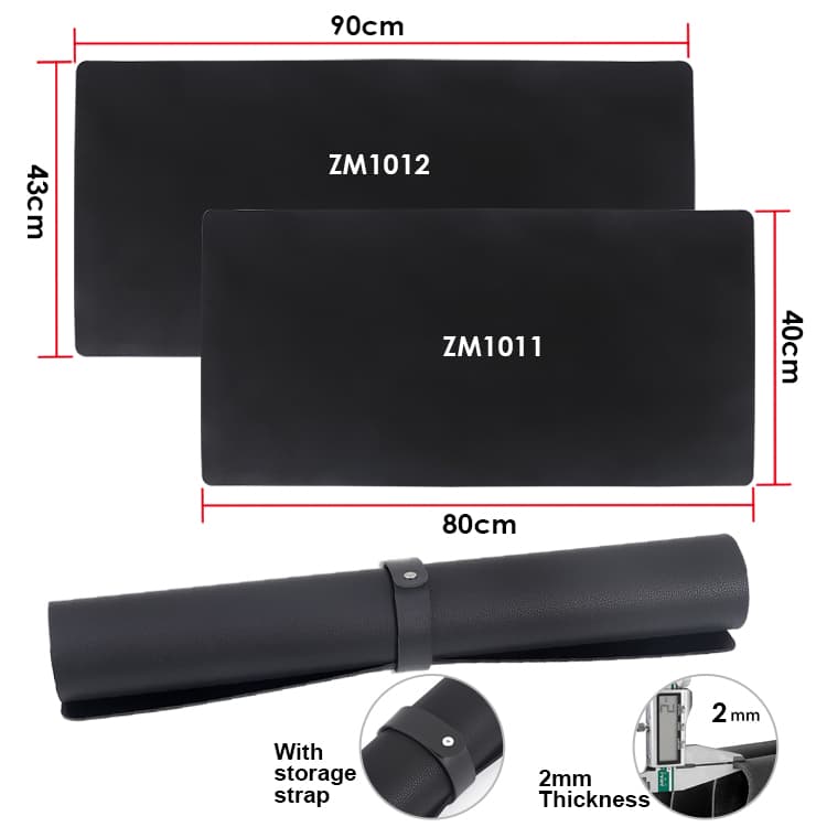 Desk Mat with Non-Slip Rubber