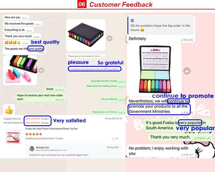 Feedback for Sticky Notes Set