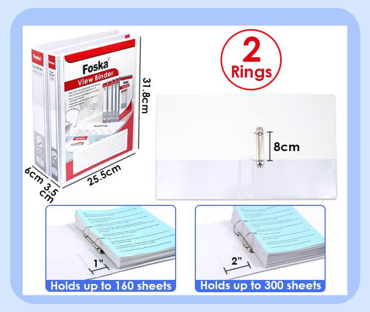 Foska Ring Binder File