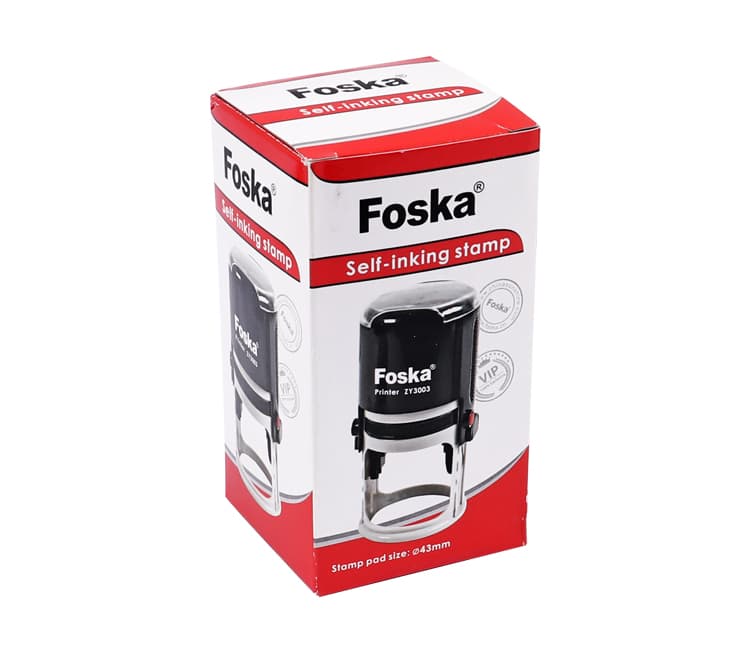 Round Self-inking stamp