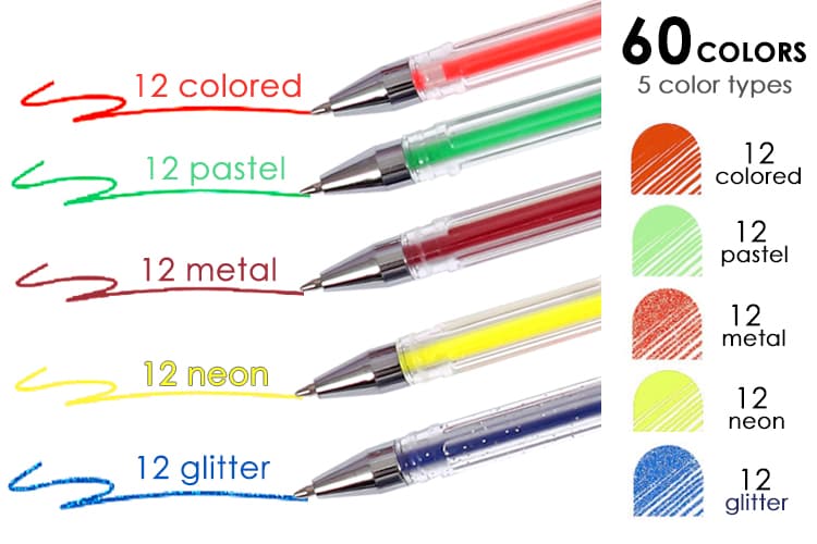 Gel Pens Set