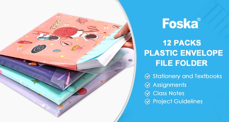 A4 Buckled file pocket