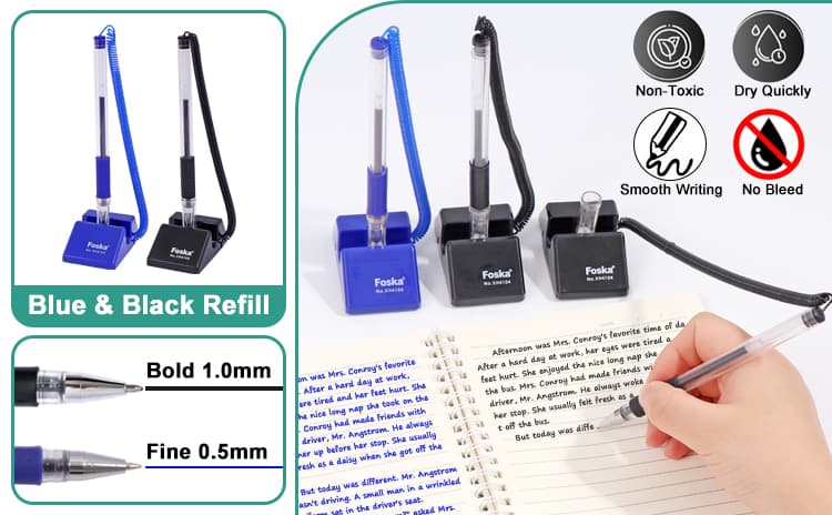 Desk-top gel pen