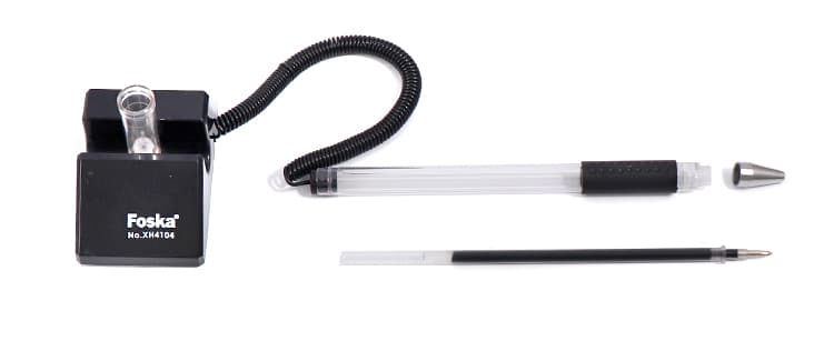 Signature Pen with Flexible Coil Chain