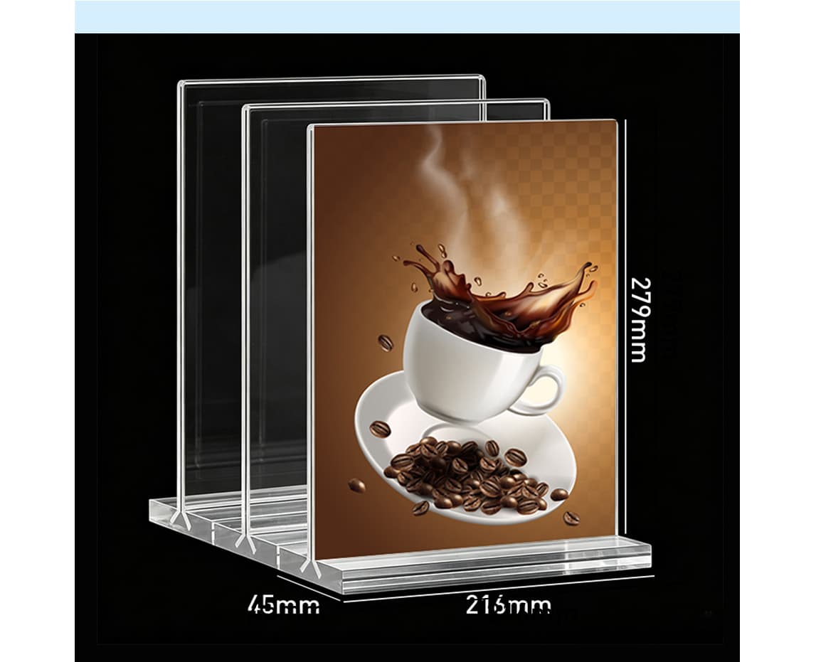 Letter Size Sign Holder
