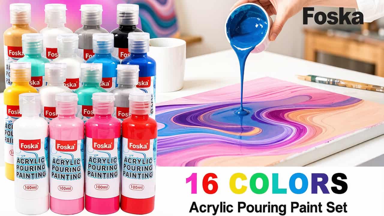Foska Acrylic pouring paint