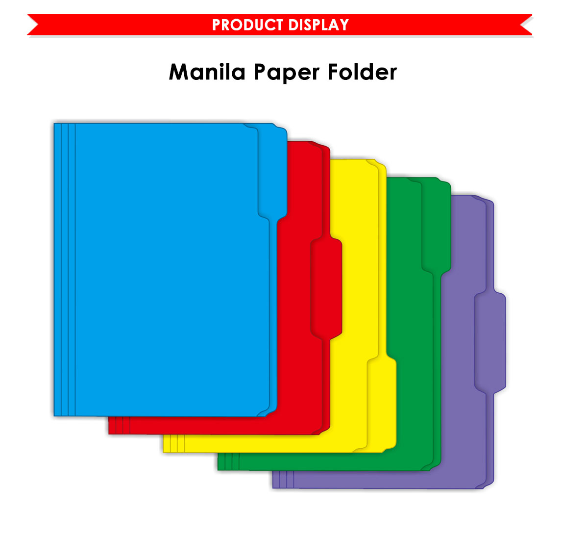 Manila File Organizing Folders