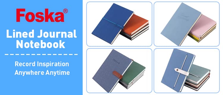 Ruled Hardcover Notepad 