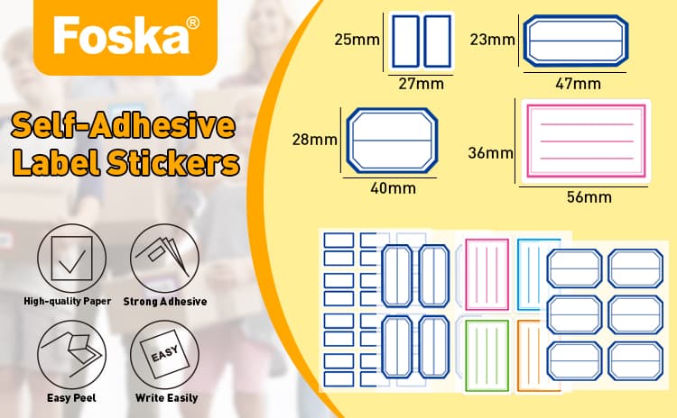 Self-Adhesive Label Stickers
