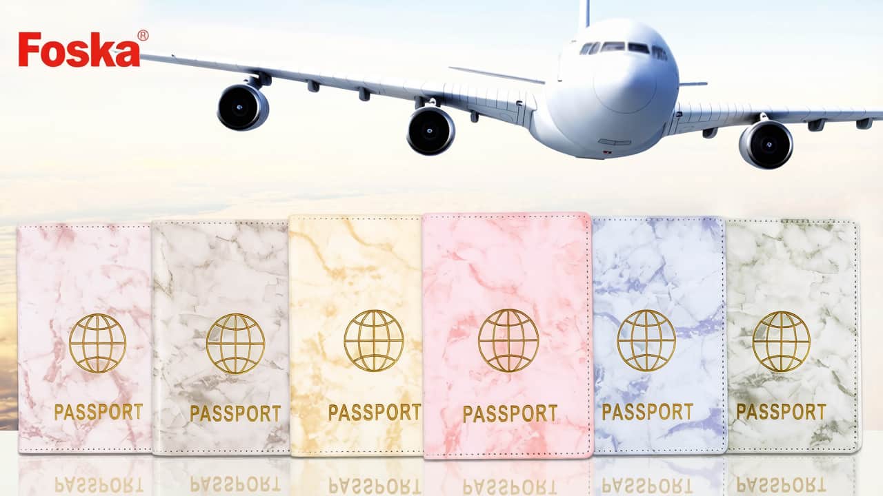 FOSKA Large Capacity Passport Holder