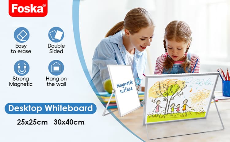Desktop Magnetic Whiteboard 