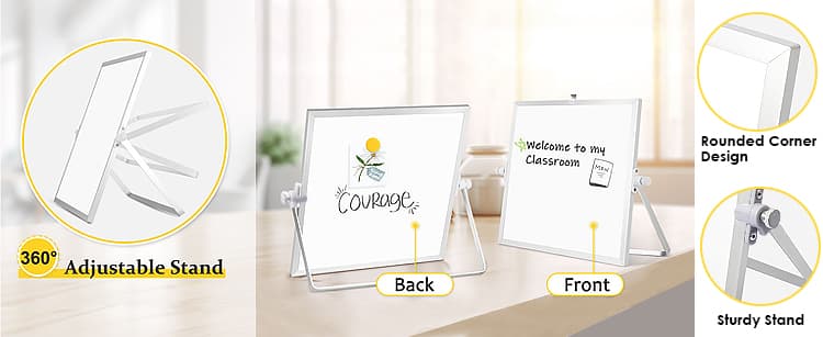 Desktop Magnetic Whiteboard for Students