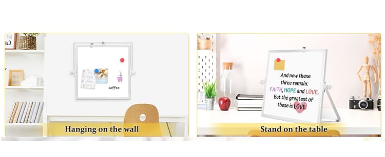 Foska Desktop Magnetic Whiteboard